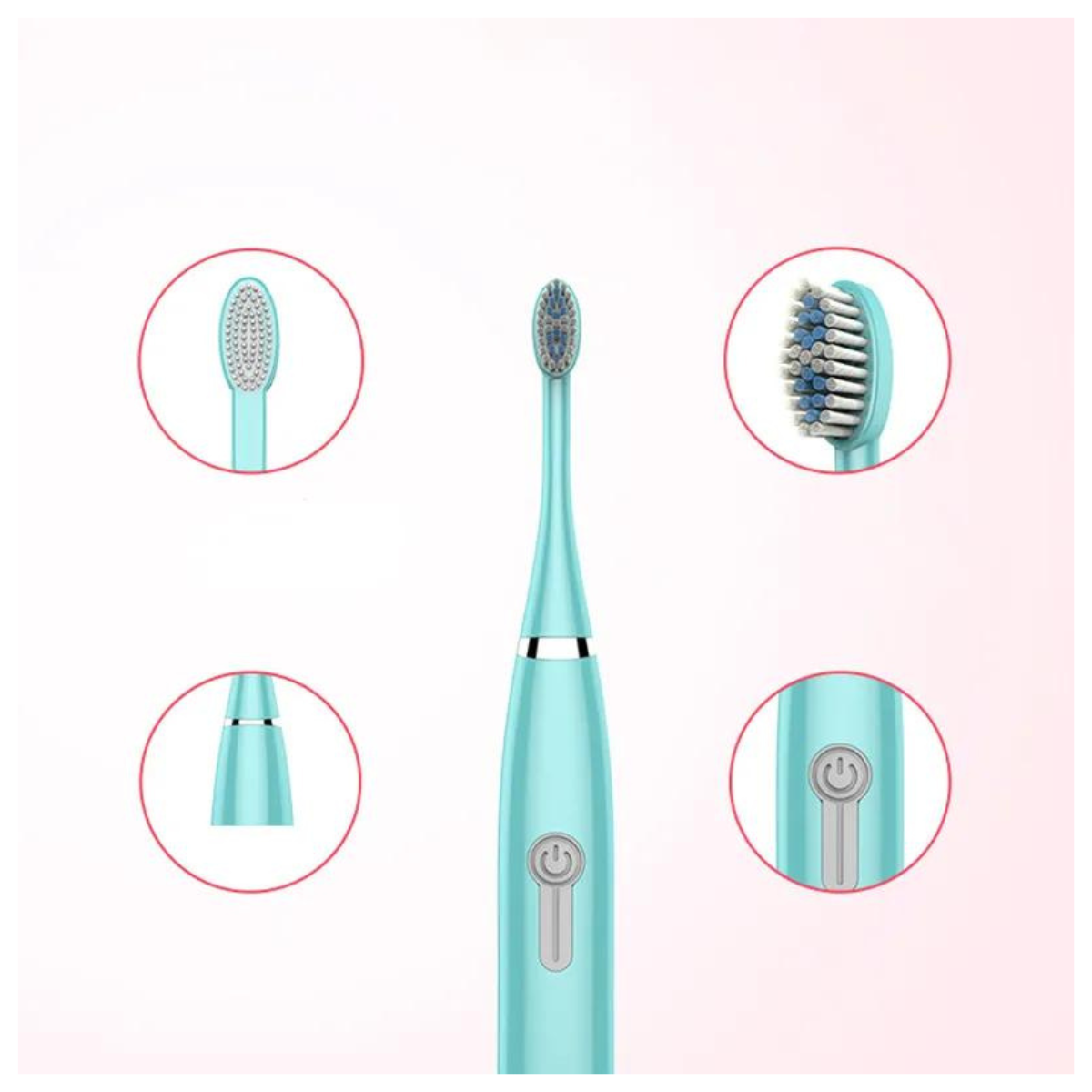 Cepillo Vibratorio Resistente al Agua