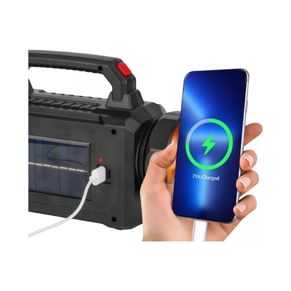 Linterna Lámpara Led Solar Alta Potencia