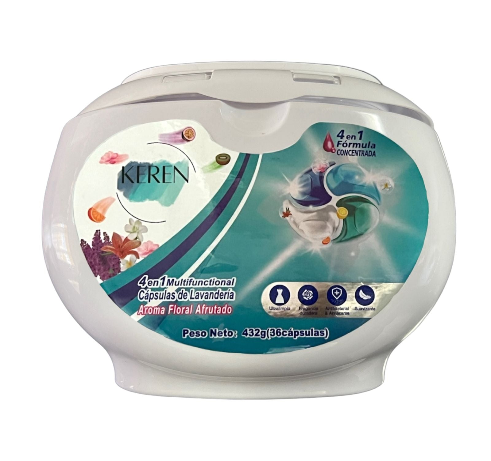 Detergente en cápsulas Keren 4 en 1